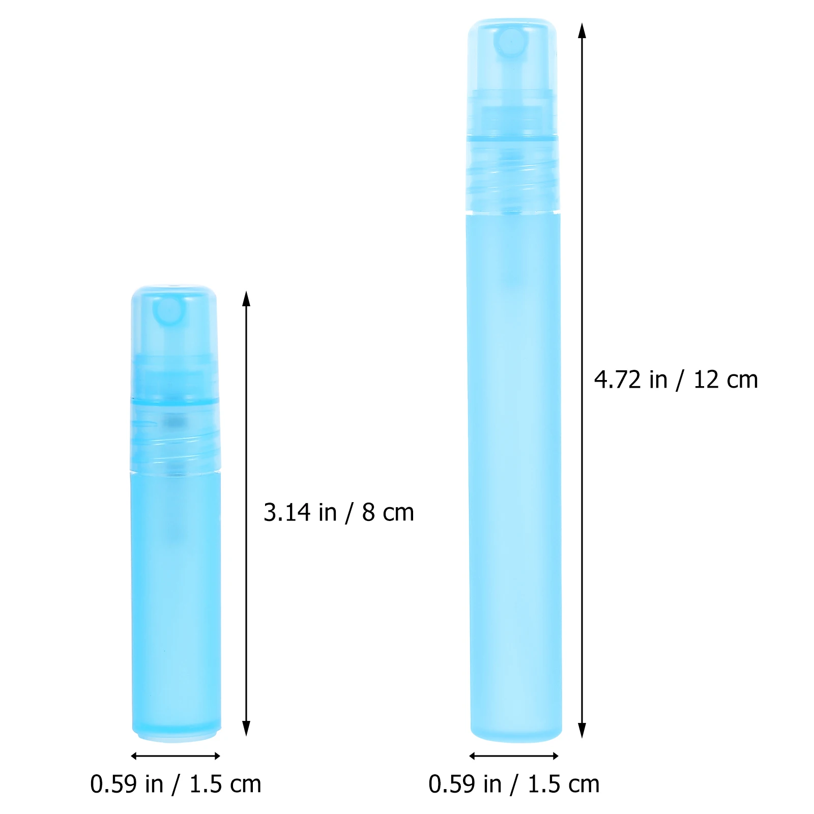 

6pcs Small Spray Bottles 5Ml 10Ml Travel Size Portable For Hair Perfume Disinfectant Refillable Reusable Water Toner