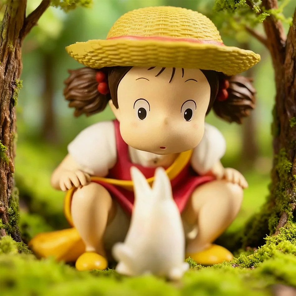 Kawaii Mei Xiaomei Totoro Neighbor أنيمي الشكل لطيف دمية تحصيل نموذج الاطفال الجدول الديكور لعبة هدية #1