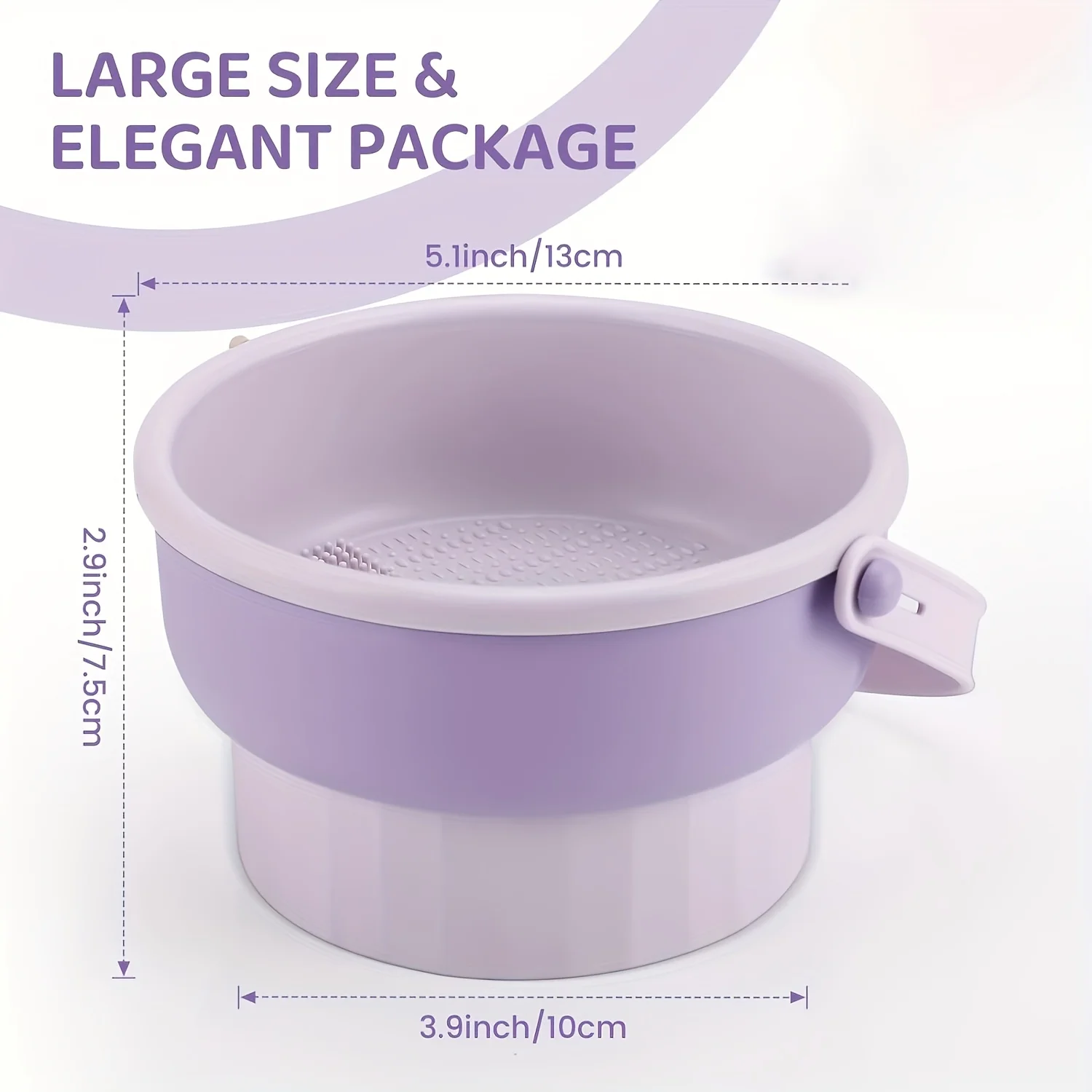 وعاء تنظيف فرشاة المكياج 3 في 1 من السيليكون، رف تجفيف فرشاة المكياج، منظف بيض التجميل، قوام متعددة، تنظيف عميق