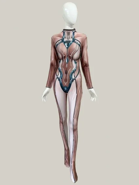 

Halloween Female Stellar Blade Game Cosplay Costume Adults Woman Ladys Superhero Zentai Bodysuit 2025 hot sale