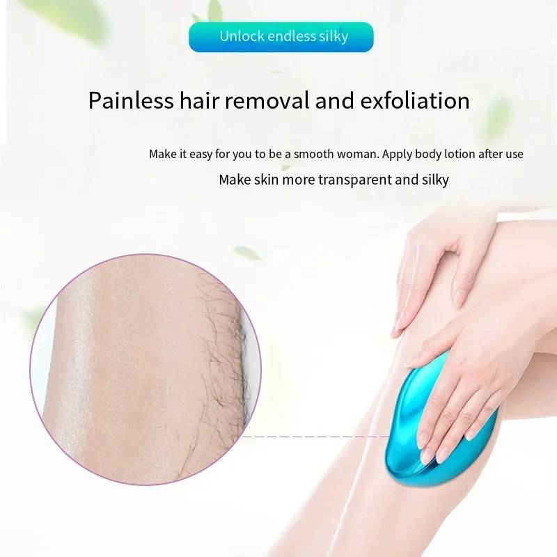 New Physical Exfoliation Hair Removal Eraser Nano Epilator Painless Epilator Stone Cleaning Reusable Body Care Hair Removal Tool