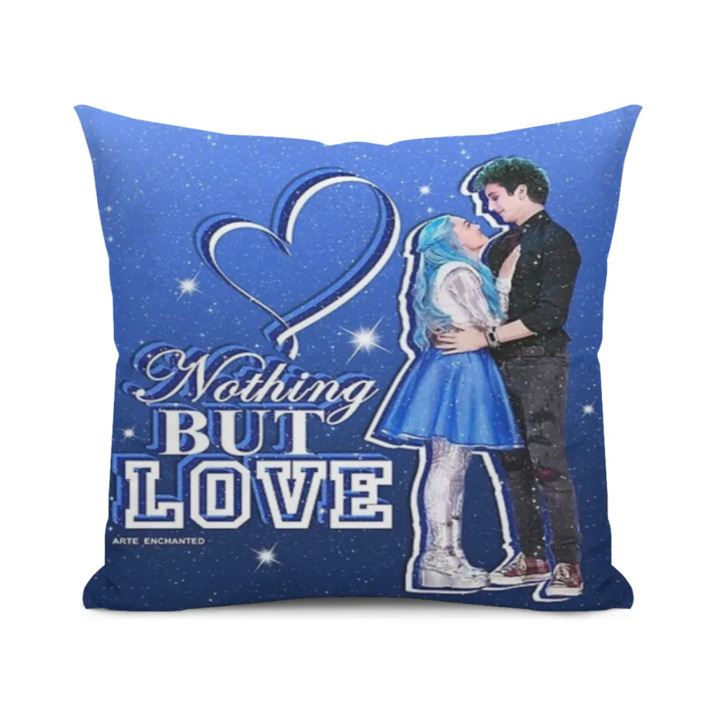 

Zombies 3 - But LOVE - Milo and Meg Super Glitter Cushion Cover 45x45cm Home Decor Sofa Pillow Home Pillowcase