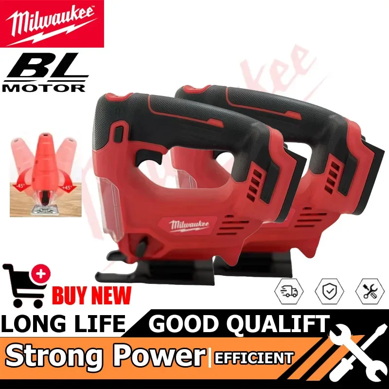 

Электрический лобзик Milwaukee 2025, портативная аккумуляторная пила, многофункциональные деревообрабатывающие станки для резки древесины, аккумуляторный инструмент