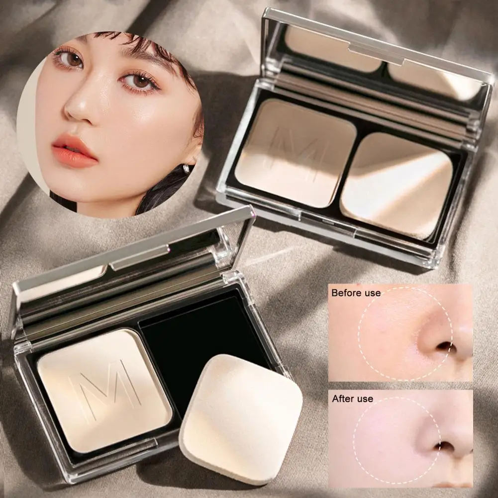 9g Fashion Finishing Powder Non-Floating Setting Powder Lightweight Oil Control Concealer Repair Moisturizing Makeup Powder