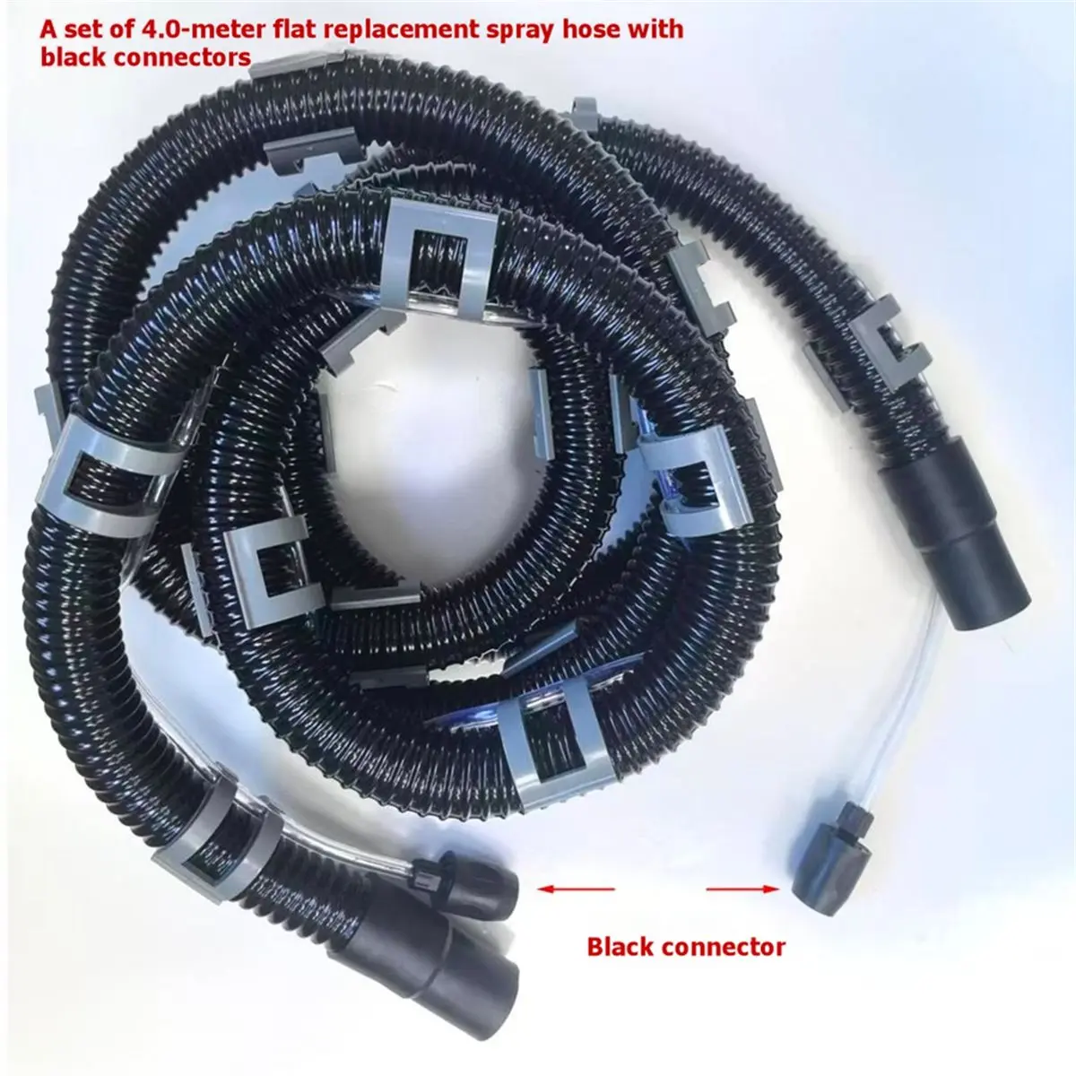 N94R Replacement Spray Suction Hose for Karcher Puzzi 8/1 Puzzi 10/1 Ejector Hose Accessories 4M