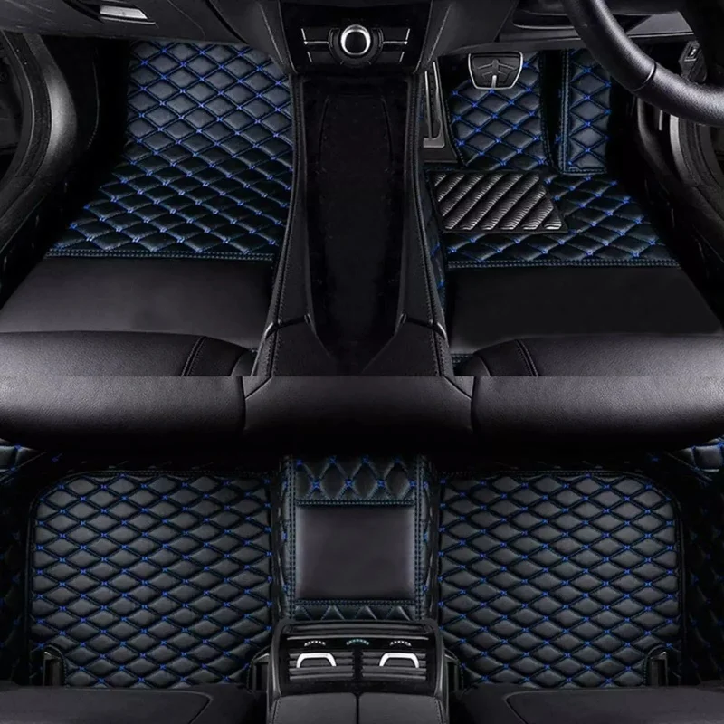 Tapis de sol de voiture personnalisés pour Honda City/Grace/Greiz 2015-2019, berline 5 places, en PU imperméable, adaptés à toutes les conditions météorologiques, antidérapants, accessoires LHD/RHD