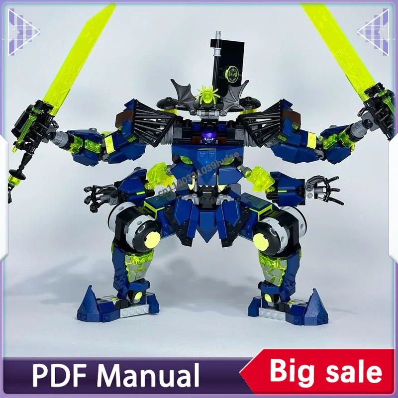 ชุดตัวต่อบล็อก เมเชนสไตน์ หุ่นยนต์ผี อุปกรณ์เสริมตกแต่ง ตัวต่อสำหรับผู้ใหญ่ ของตกแต่ง ของขวัญคริสต์มาส