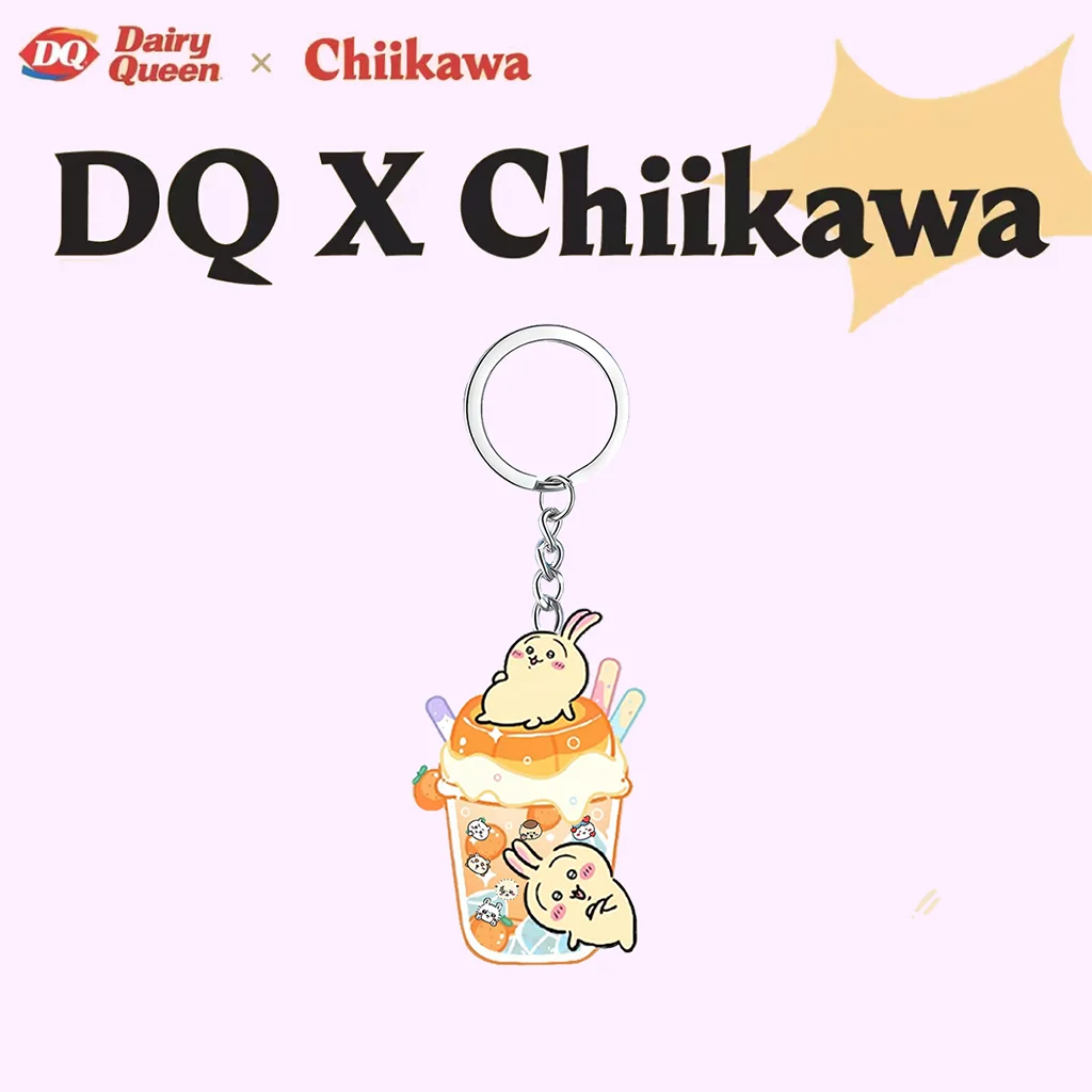 لطيف تشيكاوا الاكريليك قلادة عالية القيمة المفاتيح المدرسية هدية رائعة للأصدقاء أنيمي المفاتيح