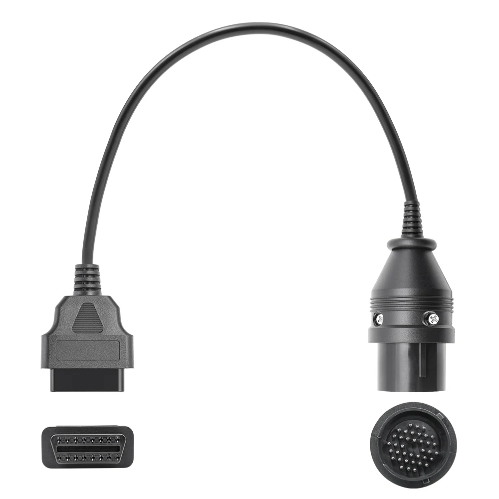 High Quality For MB 38Pin to 16Pin OBD2 OBD 2 Diagnostic Adapter OBD 38pin Connector Extension Cable Auto Tool