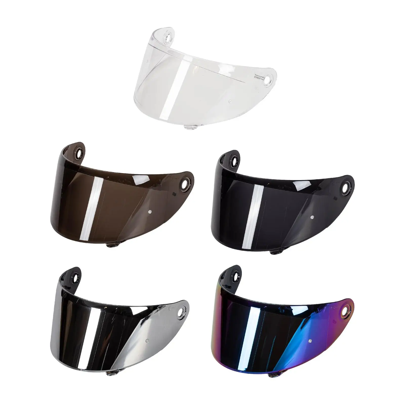 

Motorcycle Helmet Shield Lens Dustproof Replacement for Axxis Darkens