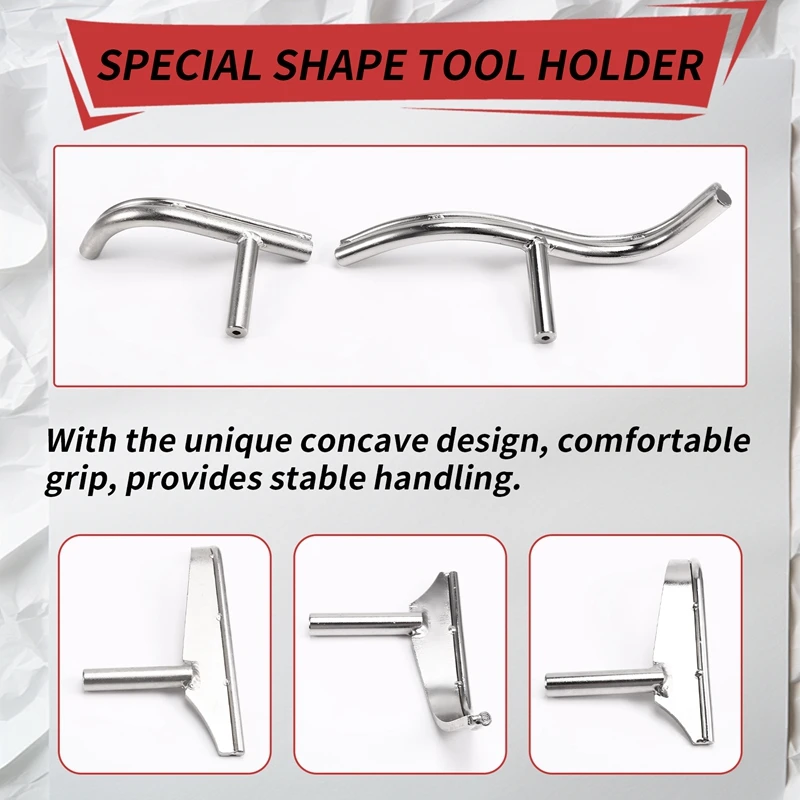 ABPQ-Woodworking Lathe Tool Holder Special Shape Tool Holder Holder Woodworking Combination Tools Special-Shaped Tool