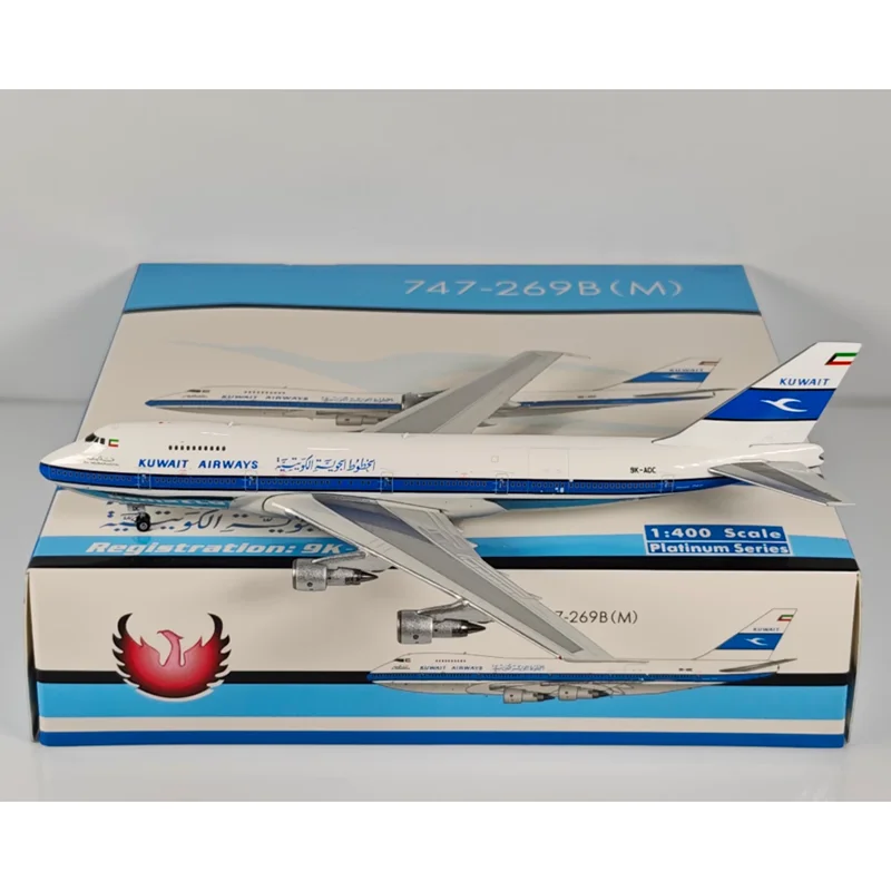 Phoenix 1/400 Bilancia Kuwait Airways B747-200 9K-ADC Pressofuso In Lega Modello di Aereo Da Collezione Ornamento Decorativo