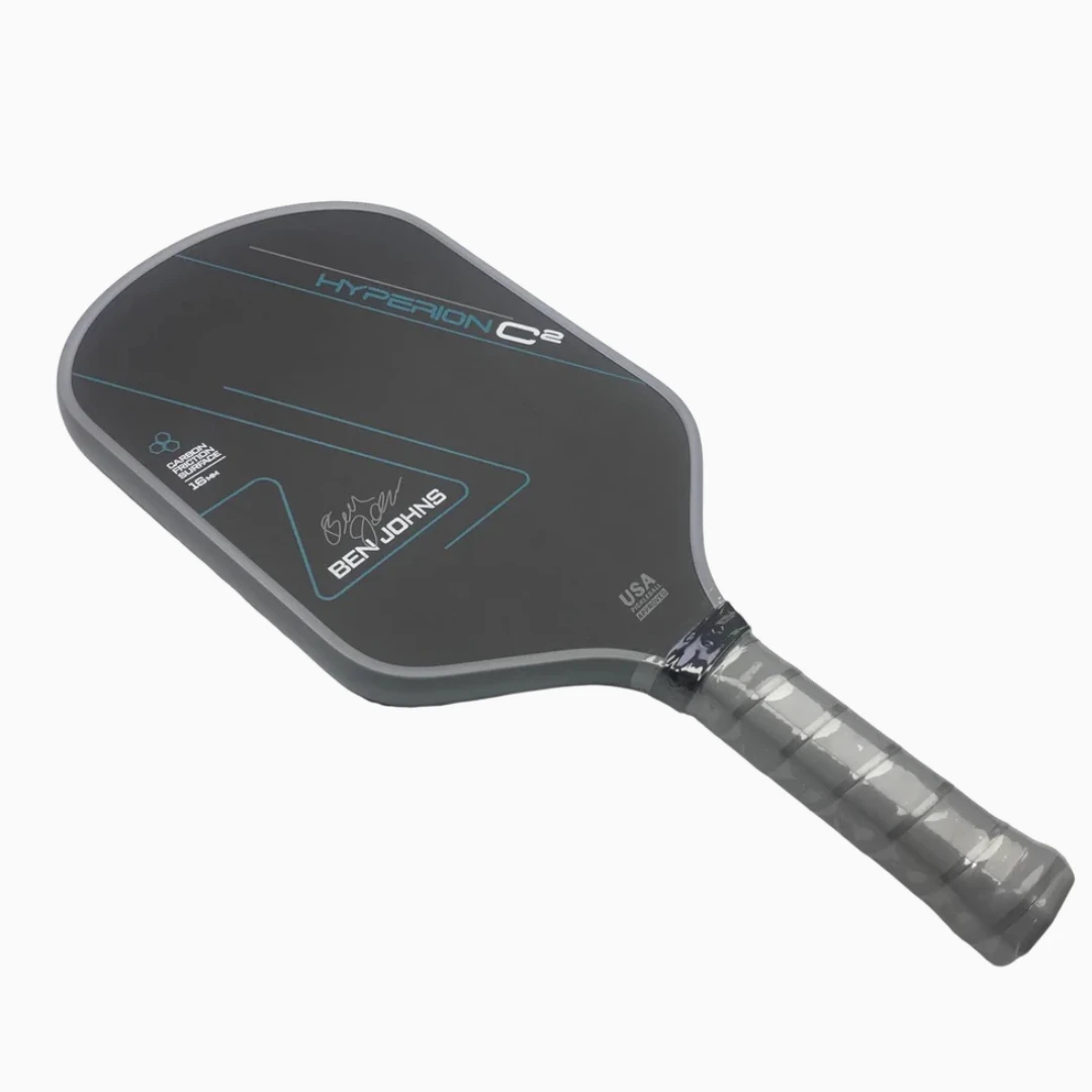 Ben Johns Hyperion C2 Pickleball Paddle T700 Carbon Fiber Pickleball Paddle Thermoformed Unibody 16mm Polymer Core