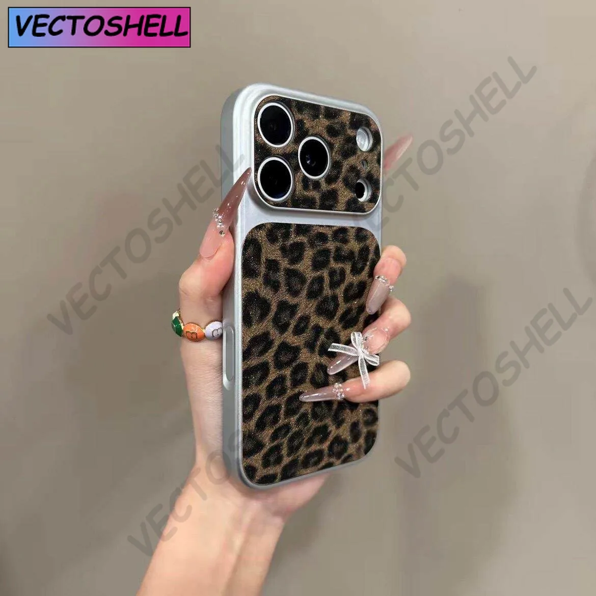 

Luxury Seconds Change 17 Leopard Print Phone Case For iPhone 13 14pro 15 16 17 Pro Max AIr Shockproof Bumber Cases Cover