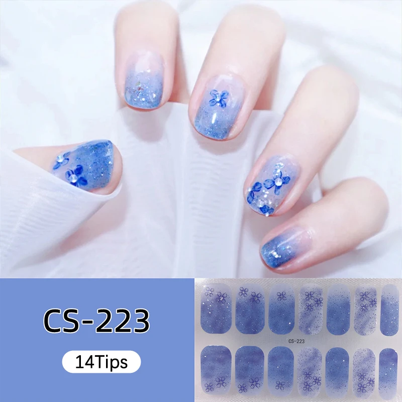 متعدد الألوان كامل مسمار ملصق الوردي زهرة جولة نقطة نمط التدرج اللون مسمار الديكور بسيط ذاتية اللصق مسمار ملصقا