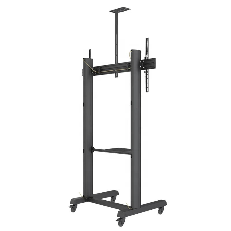 STLF High-Quality Steel LCD TV Trolley for Commercial Use Home Use Heavy Duty TV Cart