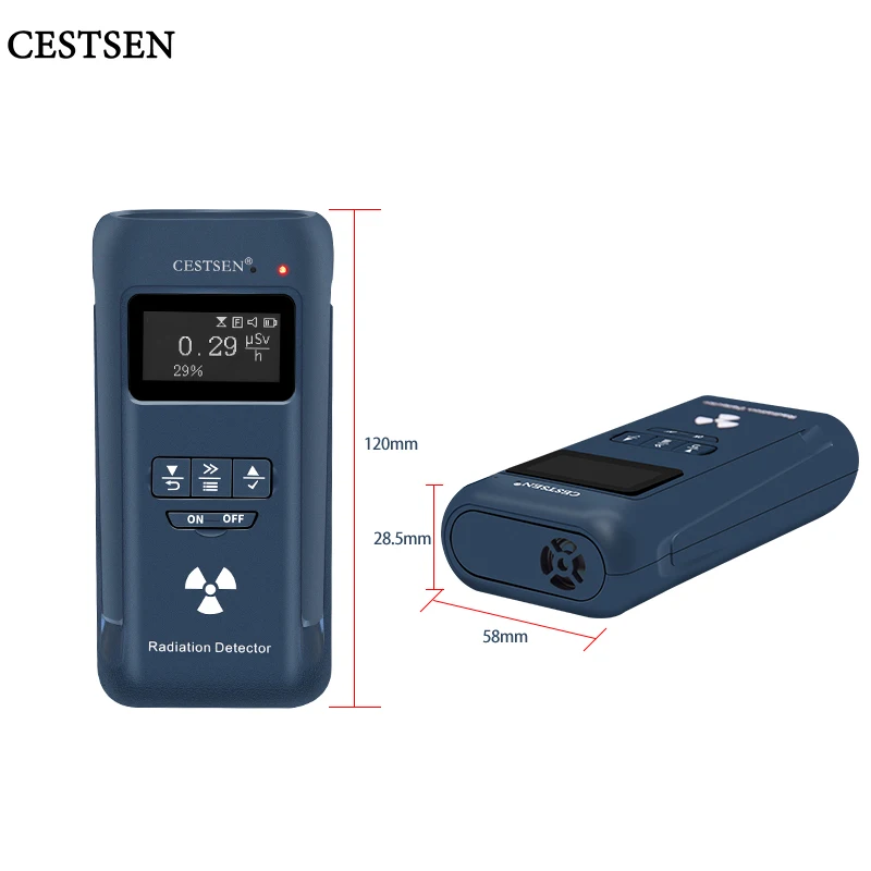 Radioaktywny detektor promieniowania dozymetru alfa, beta, gamma i rentgenowskiego z serii GM300C/GM-300B/GM300C