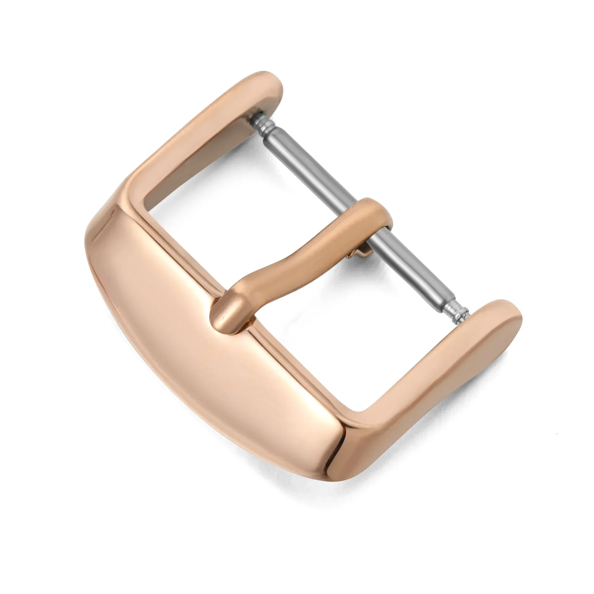 10/12/14/16/18/20/22/24mm Watchbands Buckle Stainless Steel Pin Clasp Watch Accessories Leather Band Strap Watch Buckle image 3