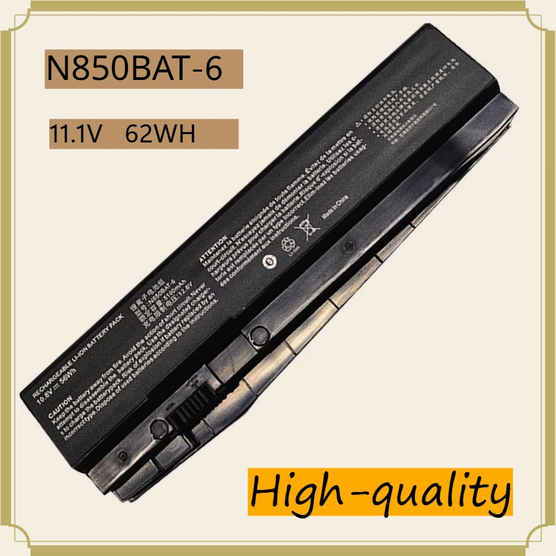 High-quality NEW N850BAT-6 Is Applicable To The Batteries For Hasee War God Z6-KP5GT/KP5D1/Z7M-KP7GT/KP5S1KP7G1