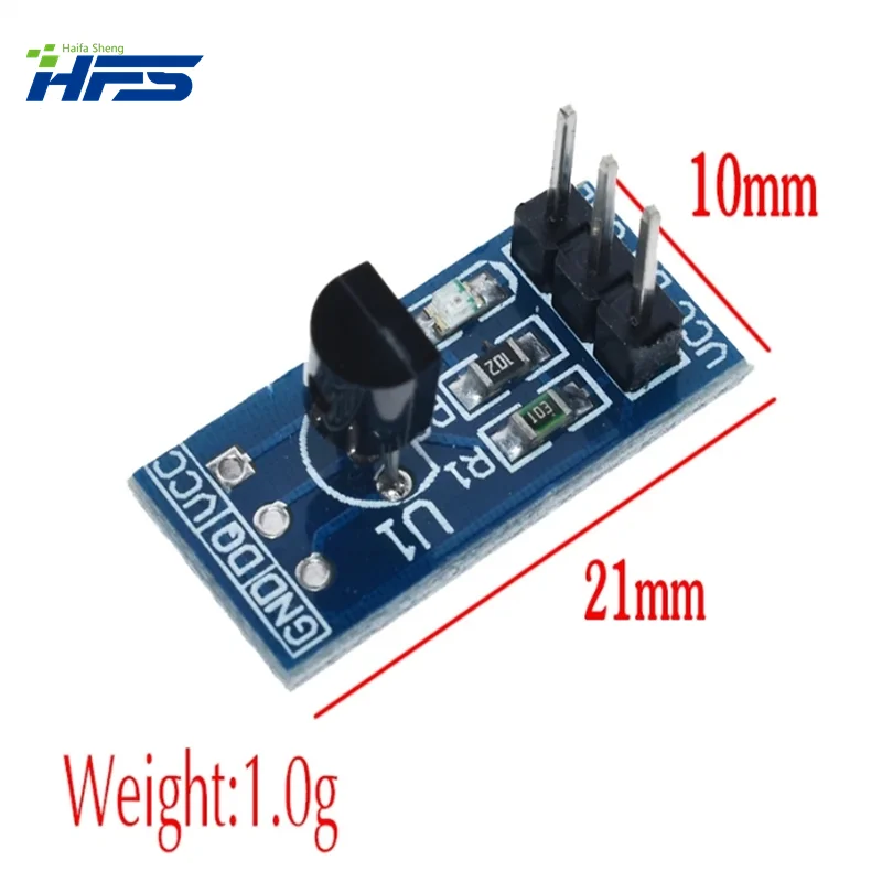 Ds18b20 Single-Bus Digitale Temperatuurmeting Sensormodule Voor Arduino