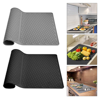 Electric Silicone Stove Cover Stove Mat Glass Stove Protector Food Heated Mat Table Decoration  Accessories