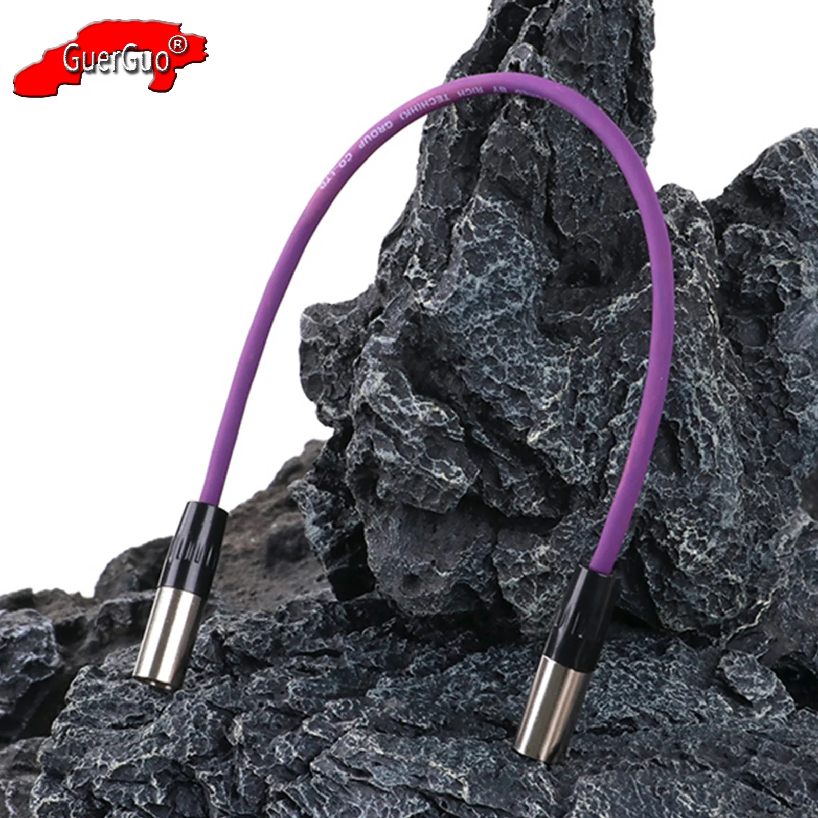 

Mini XLR 3Pin Male to Male Audio Cable Shielded Extension Cord for Transfering Camera Headphone Interface MIC Line Mini-XLR Plug