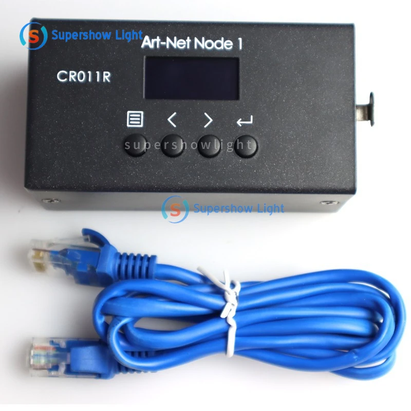 

Standard DMX 512 Channels LED Dimmer Ethernet Artnet LED Controller Node