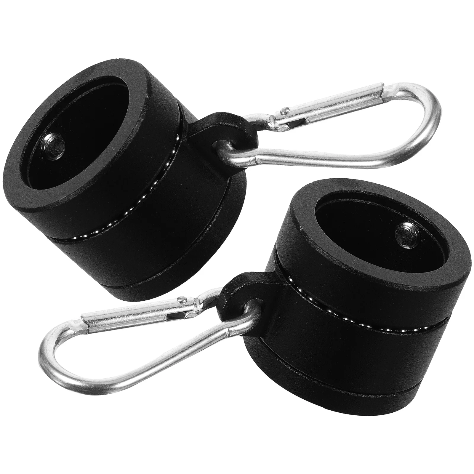 

2pc Flag Pole Rings with Flag Clip Flag Pole Flag Mounting Rings Fasteners 360 Degree Free Rotation Mounting Ring Flag Pole Ring