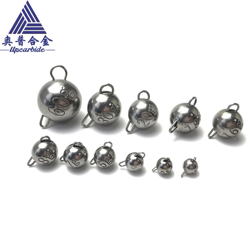 Tungsten Cheburashka Weights Fishing Sinkers, 1g 1.5g 2g 3g 5g 7g Plain Bass Fishing Soft Worm Bait Fishing Weights Accessories