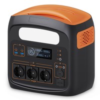 NECESPOW N1200 Portable Power Station, 1100.25Wh LiFePO4 Battery, 3*1200W AC Outlets (2400W Peak), 50Hz Pure Sine Wave