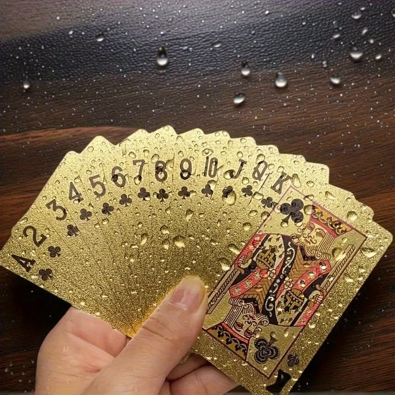 

55 пластиковых игральных карт, прочная колода для праздничных подарков, игровых вечеров и путешествий
