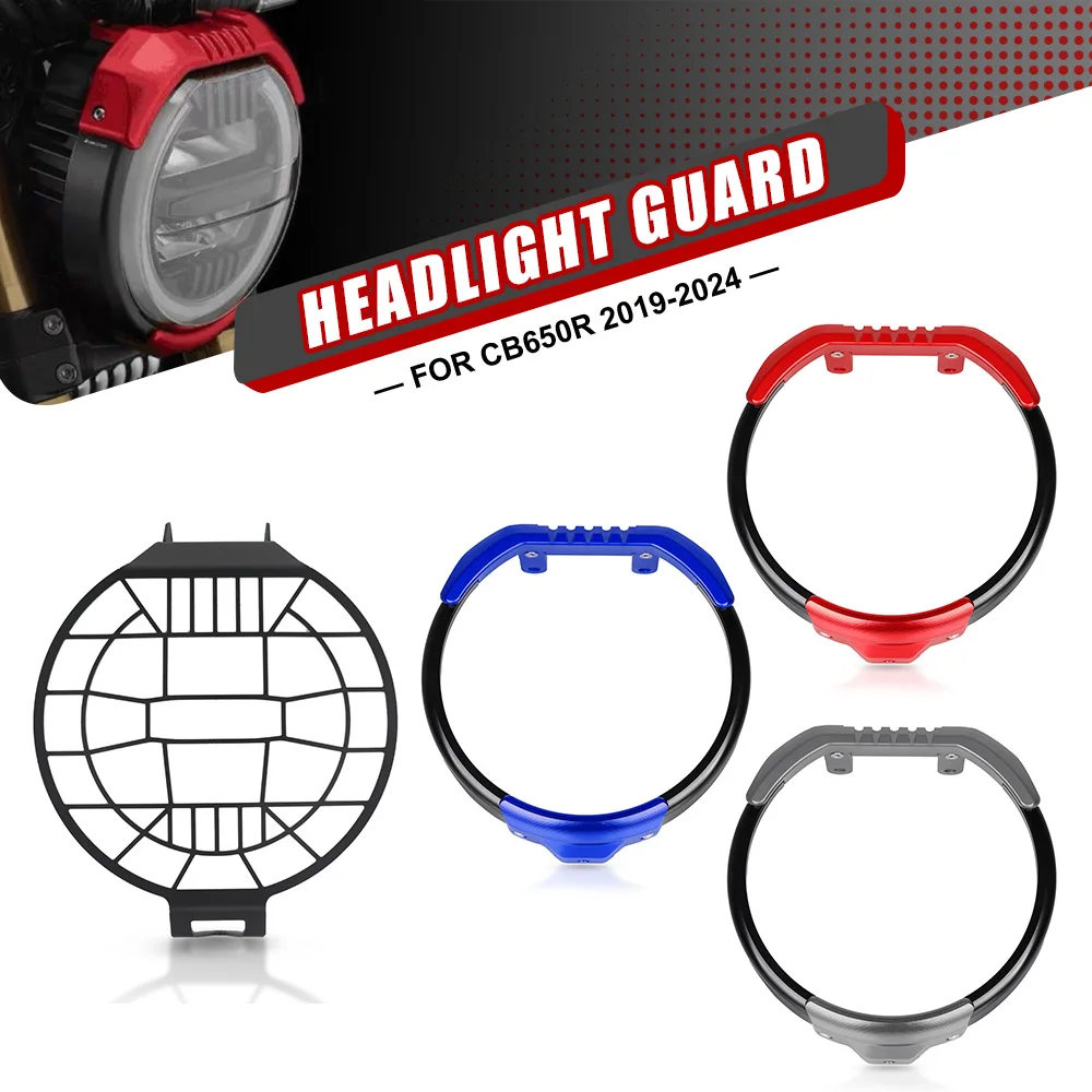 

For Honda CB650R 2018-2021 CB 650R CB-650R CB650 R Motorcycle Accessories Headlight Protector Grille Guard Cover Protection