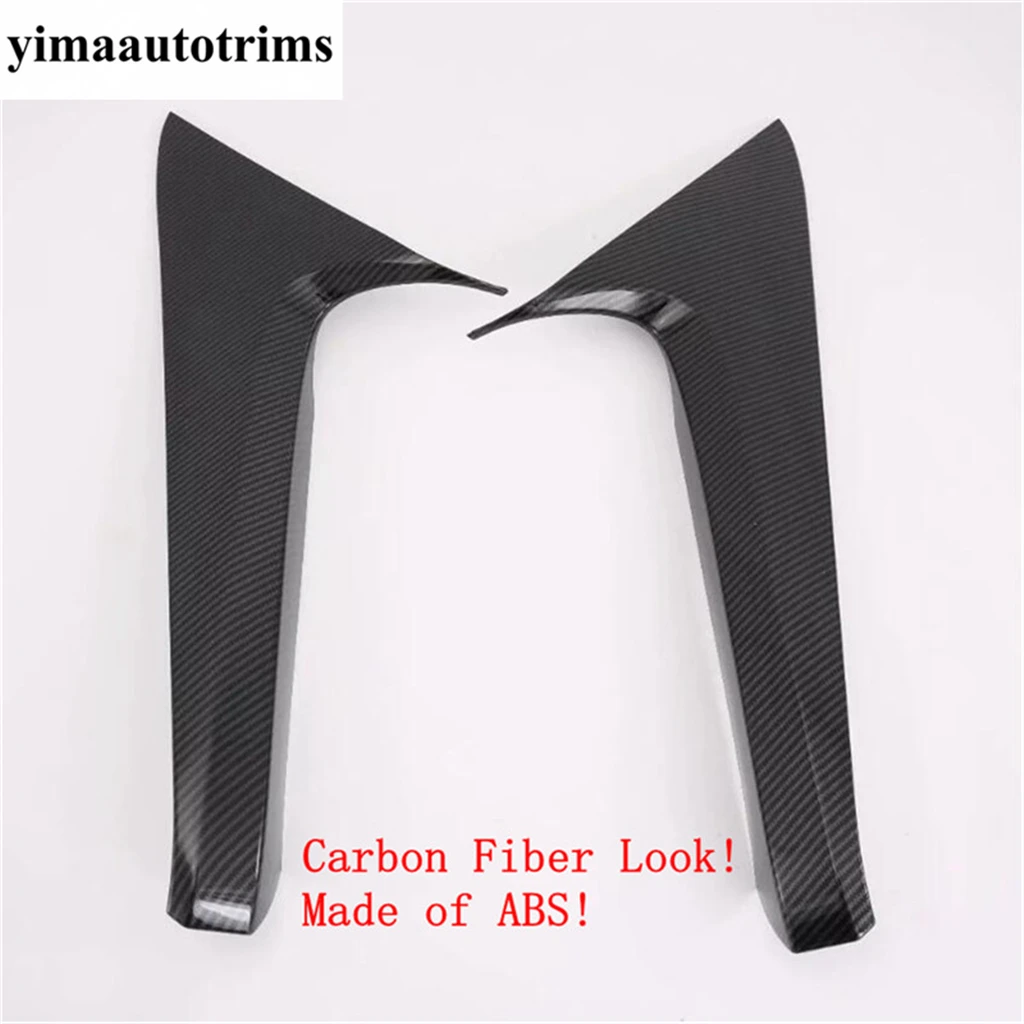 

Car Rear Window Spoiler Panel Decorative Sequins Cover Trim ABS Chrome Accessories Fit For TOYOTA RAV4 RAV 4 XA50 2019 - 2024