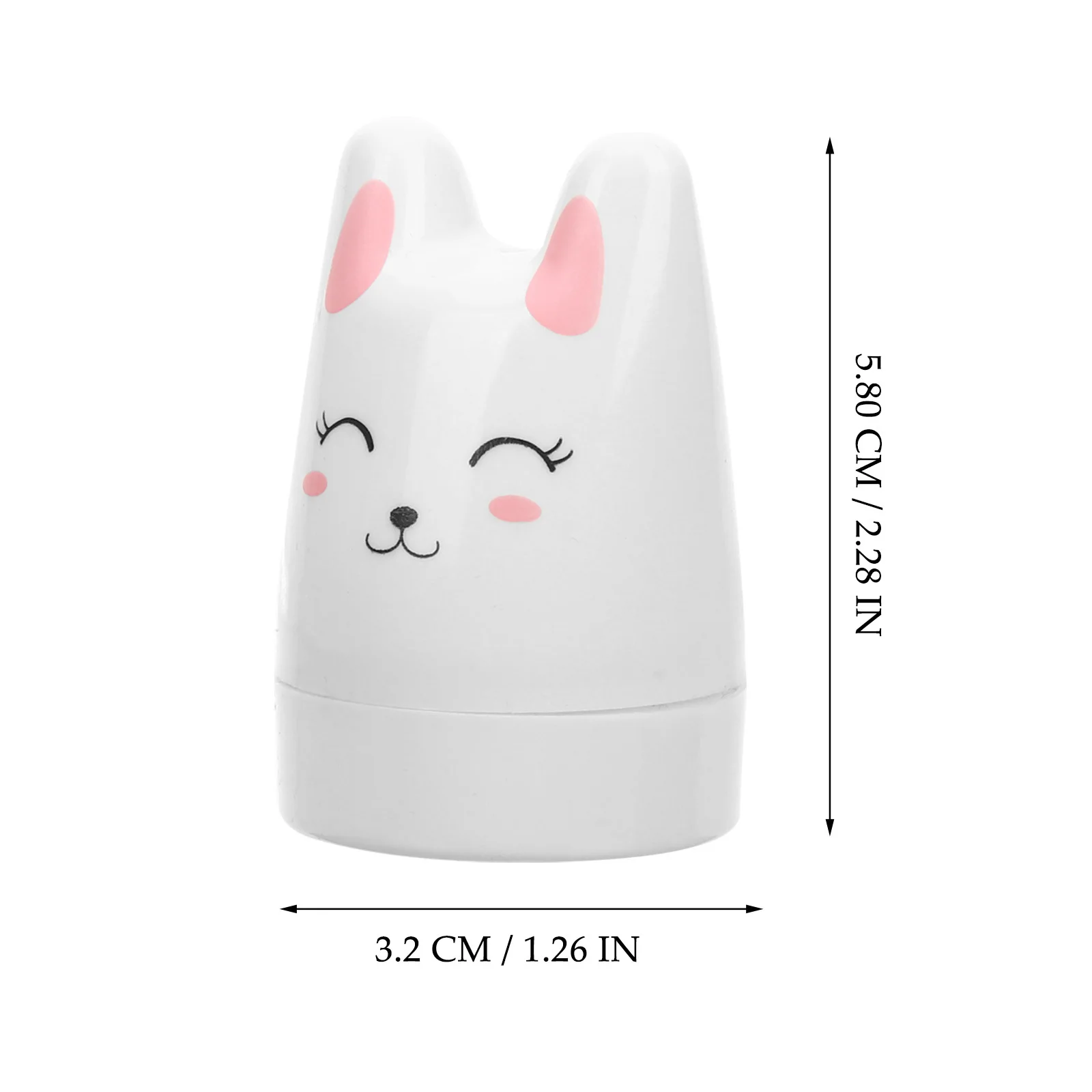 2Pcs Nail Art Stamper Set Silicone Bunny Design Manicure Tool for Quick Pattern Transfer At Home Or Salon Use Nail Stamper