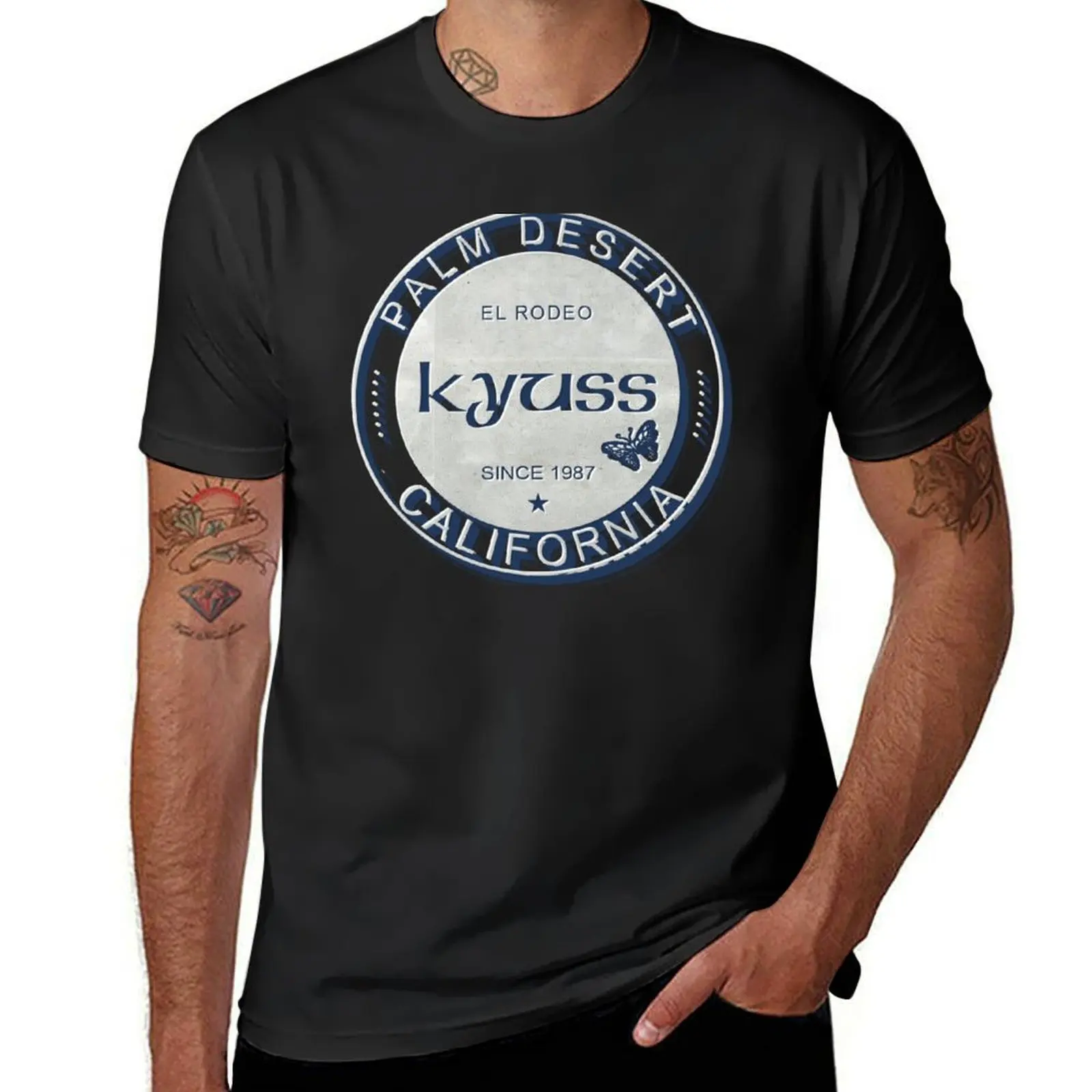 Kyuss - Palm Desert T-Shirt animal prinfor boys summer clothes plain white t shirts men