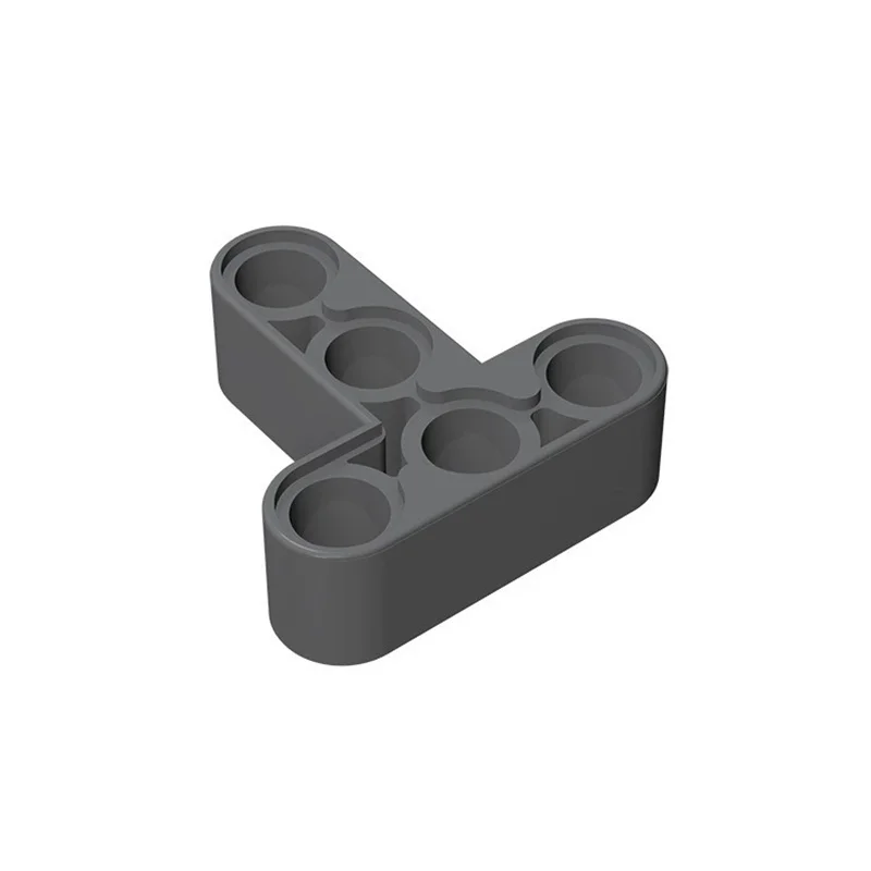 50 Stück MOC DIY Bausteine, modifizierte T-Form, dick 3 x 3, kompatibel mit 60484, pädagogisch-wertvoller kreativer Baustein, DIY-Montageteil – Detail 3