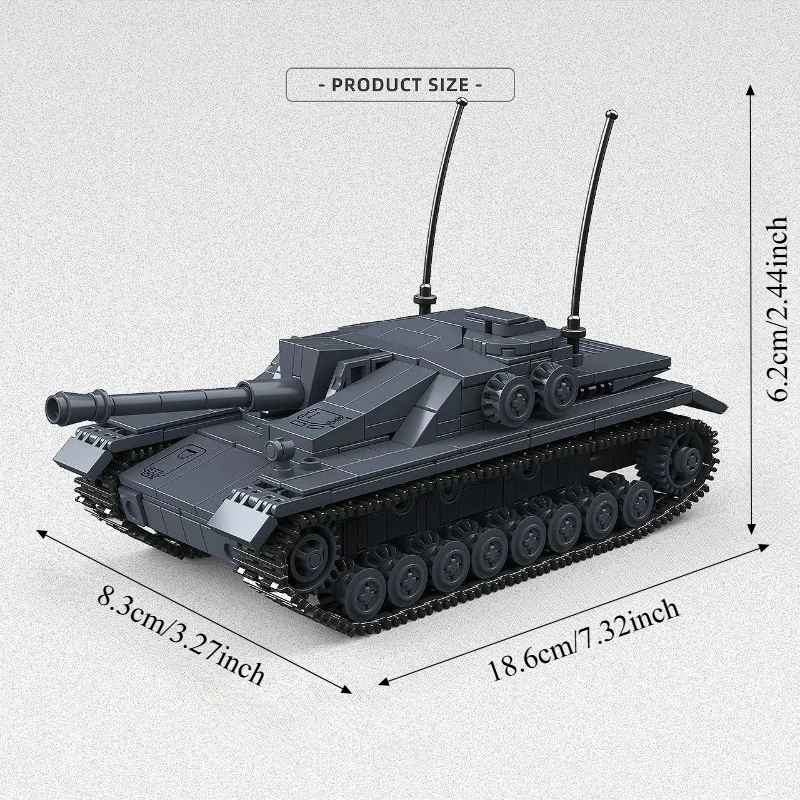 Набор из 639 деталей для сборк – обзор и цена Lego Compatible Military Tank