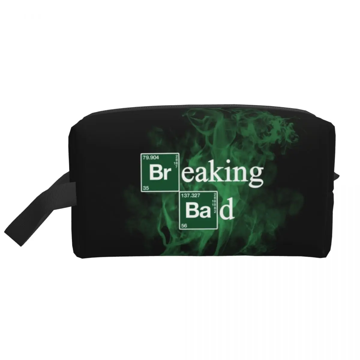 Custom Heisenberg Breaking Bad Travel Cosmetic Bag Women Tv Show Makeup Toiletry Organizer Ladies Beauty Storage Dopp Kit