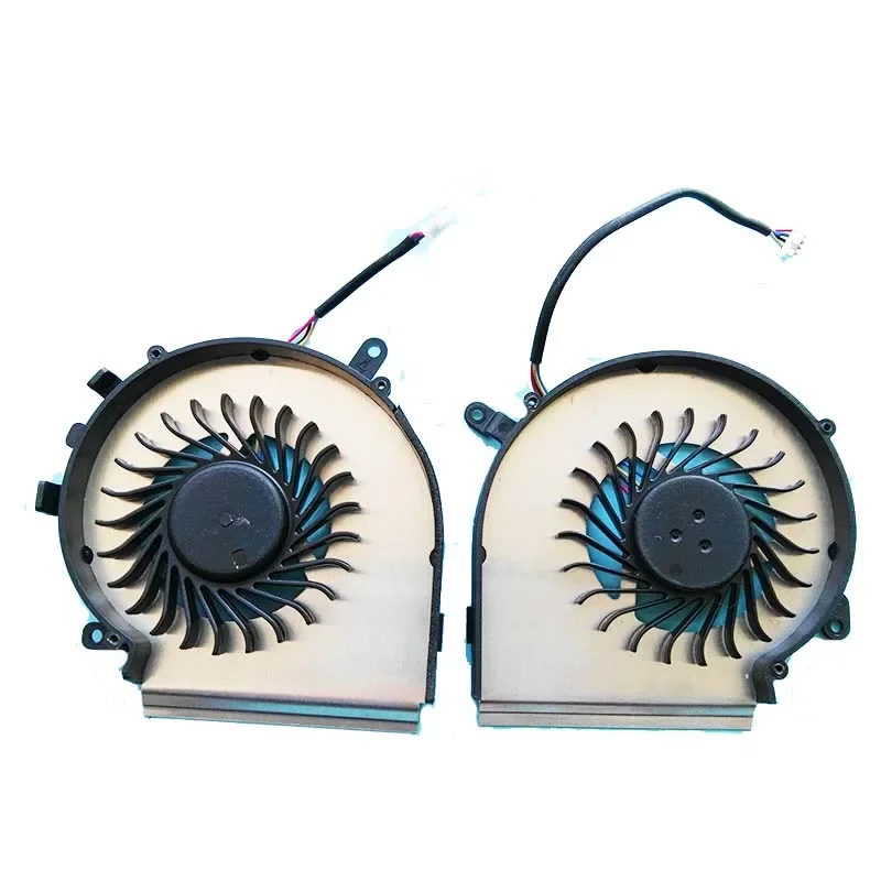 NEW PAAD06015SL N402 N403 Computer Fans For MSI GE62VR GP62MVR GL62VR GP62VR GL62M CPU GPU   N366 N371 DC5V 0.55A 4pin New