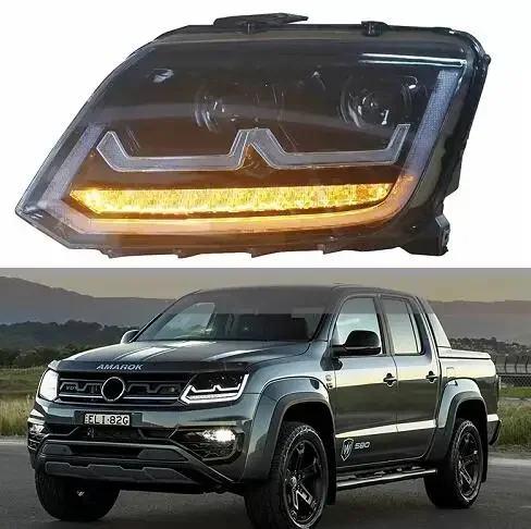 

AirowFull Led Новый дизайн светодиодных фар для VW Amarok Светодиодные фары