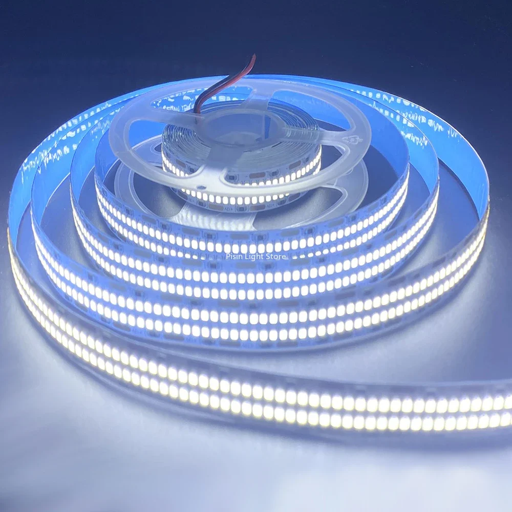 Utral Bright Led Strip Lights  Double row 624LEDs Flexible Ribbon Diode 312LEDs IP20 NO Waterproof Lamp Lights Strips DC12V 5m