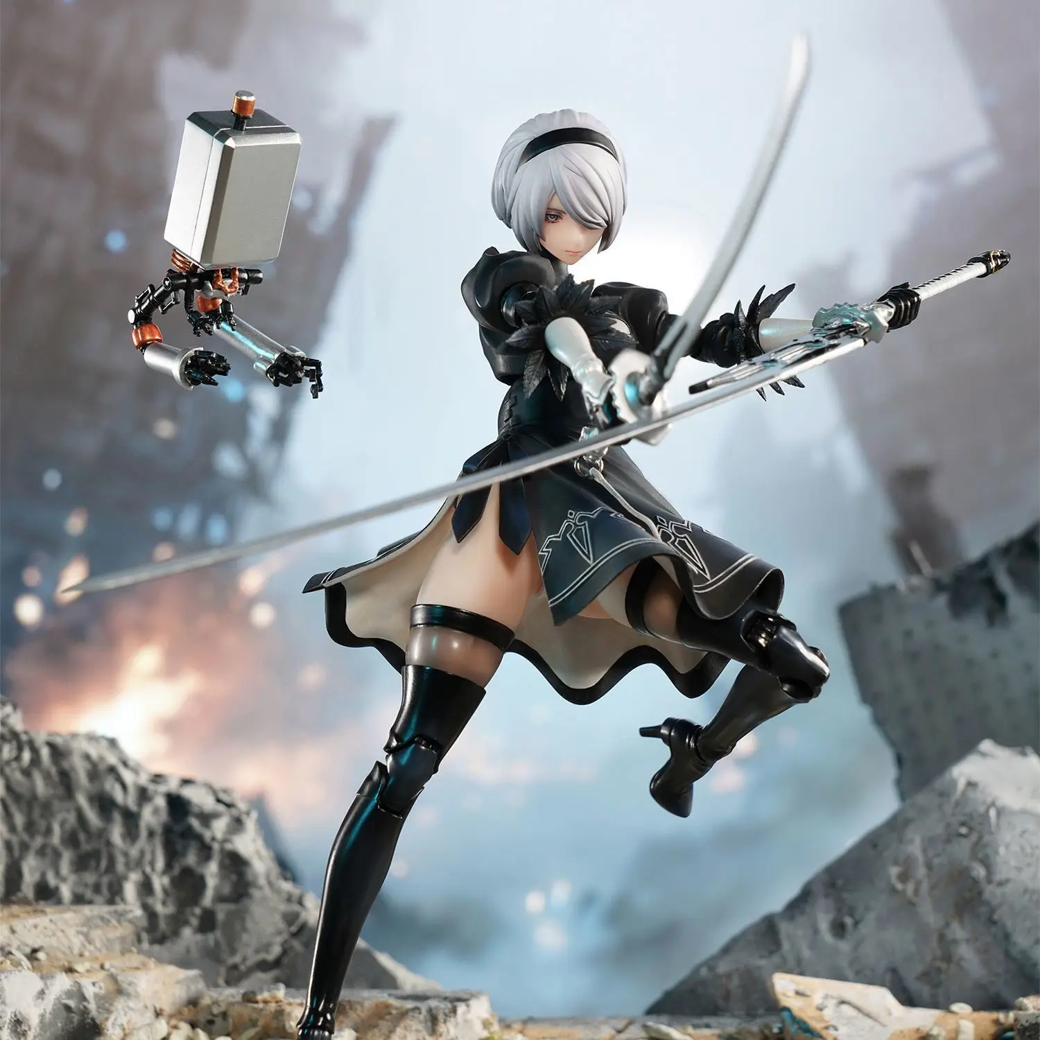 NieR Automata 2B 1/9 Scale Action Figure