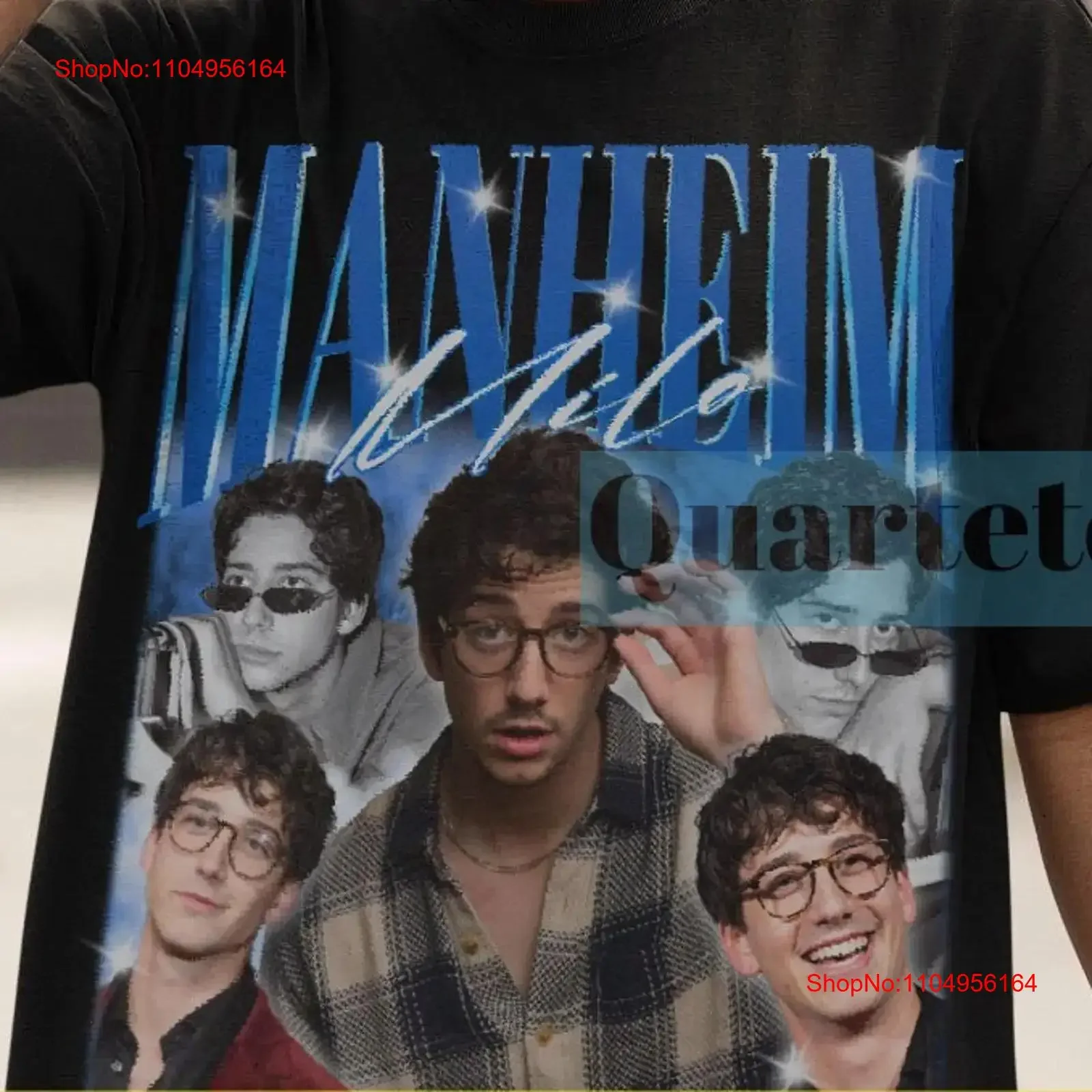 Milo Manheim T Shirt Vintage Fan Movies Retro Style Clothing vintage Washed designer clothes Breathable graphic Slightly homme