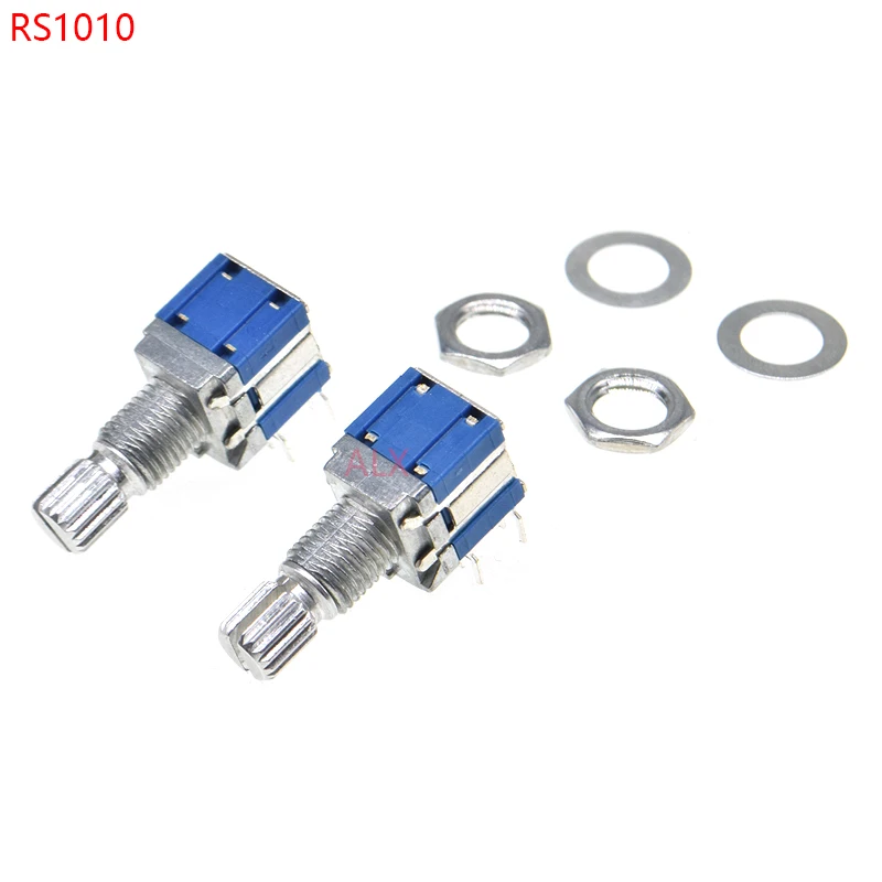 5pcs RS1010 band switch rotary switch gear change switch  2 pole 4 position 3 position