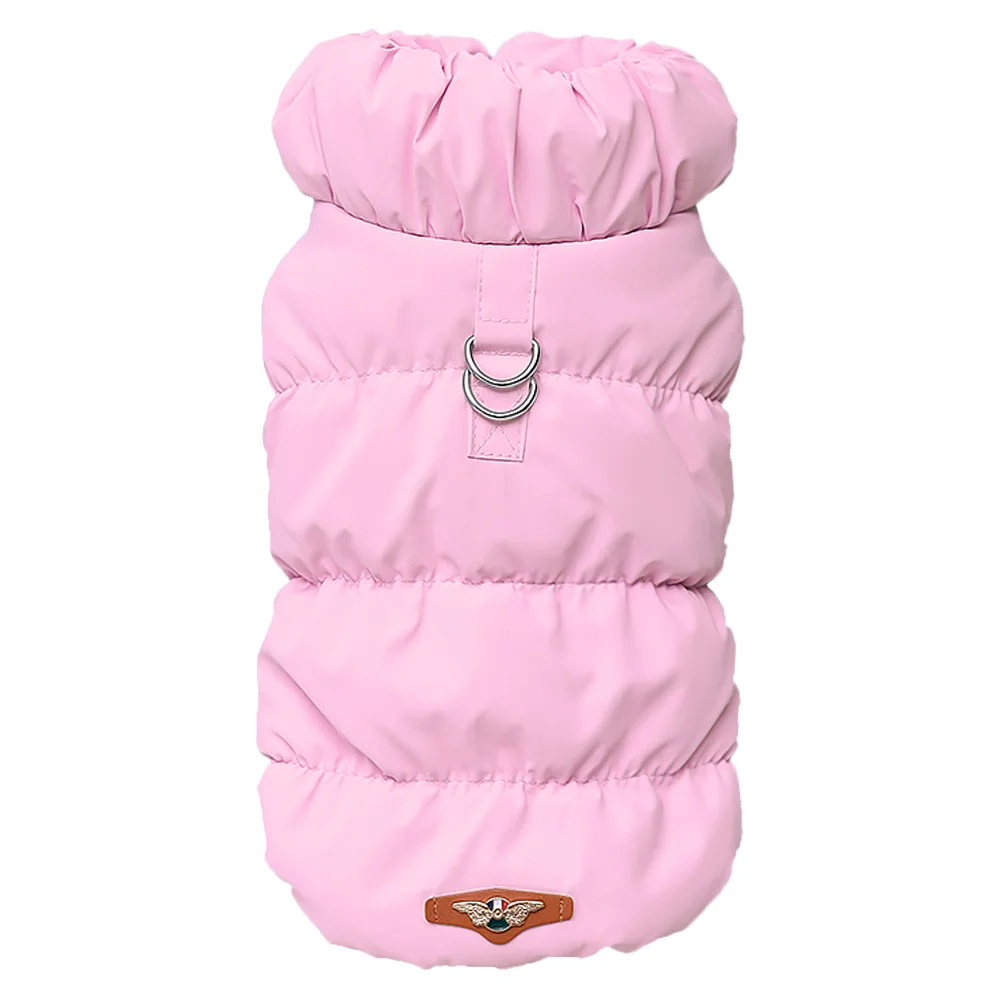 Weiche warme Hundekleidung für den Winter, gepolstert, für Welpen und Katzen, Jacke für kleine und mittelgroße Hunde, Chihuahua, französische Bulldogge, Pudelweste, Haustier-Outfit