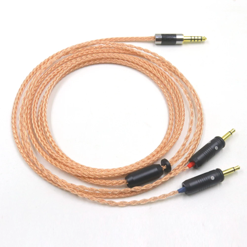 16 Cores Essence shrinks 2.5 4.4 6.5mm/4pin XLR Clear Celestee NEW Focal ELEAR Headset French Utopia Upgrade Cable