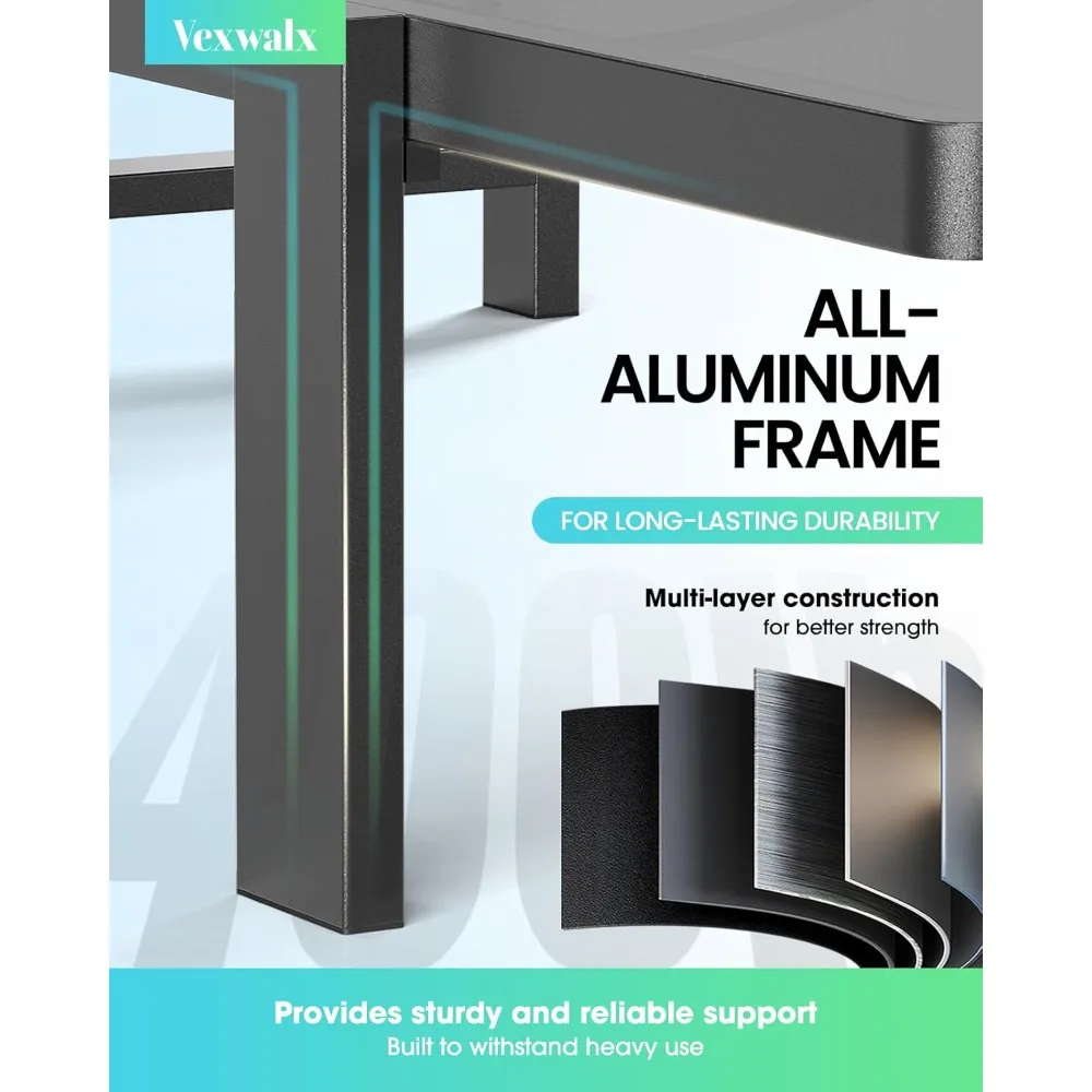 كراسي استرخاء من الألومنيوم ذات 5 أوضاع للاسترخاء في حمام السباحة في الهواء الطلق، وأثاث الفناء الخلفي #6