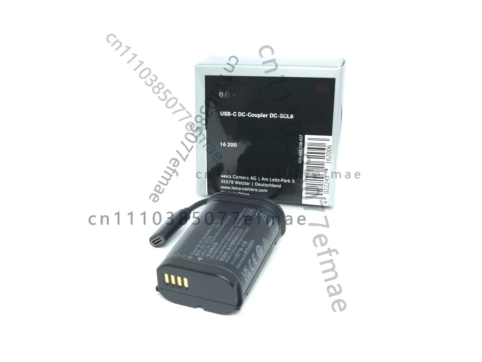 

Genuine FOR Leica DC-SCL6 USB-C DC Coupler for SL3 SL3-S SL2 SL2-S Q3 #16200