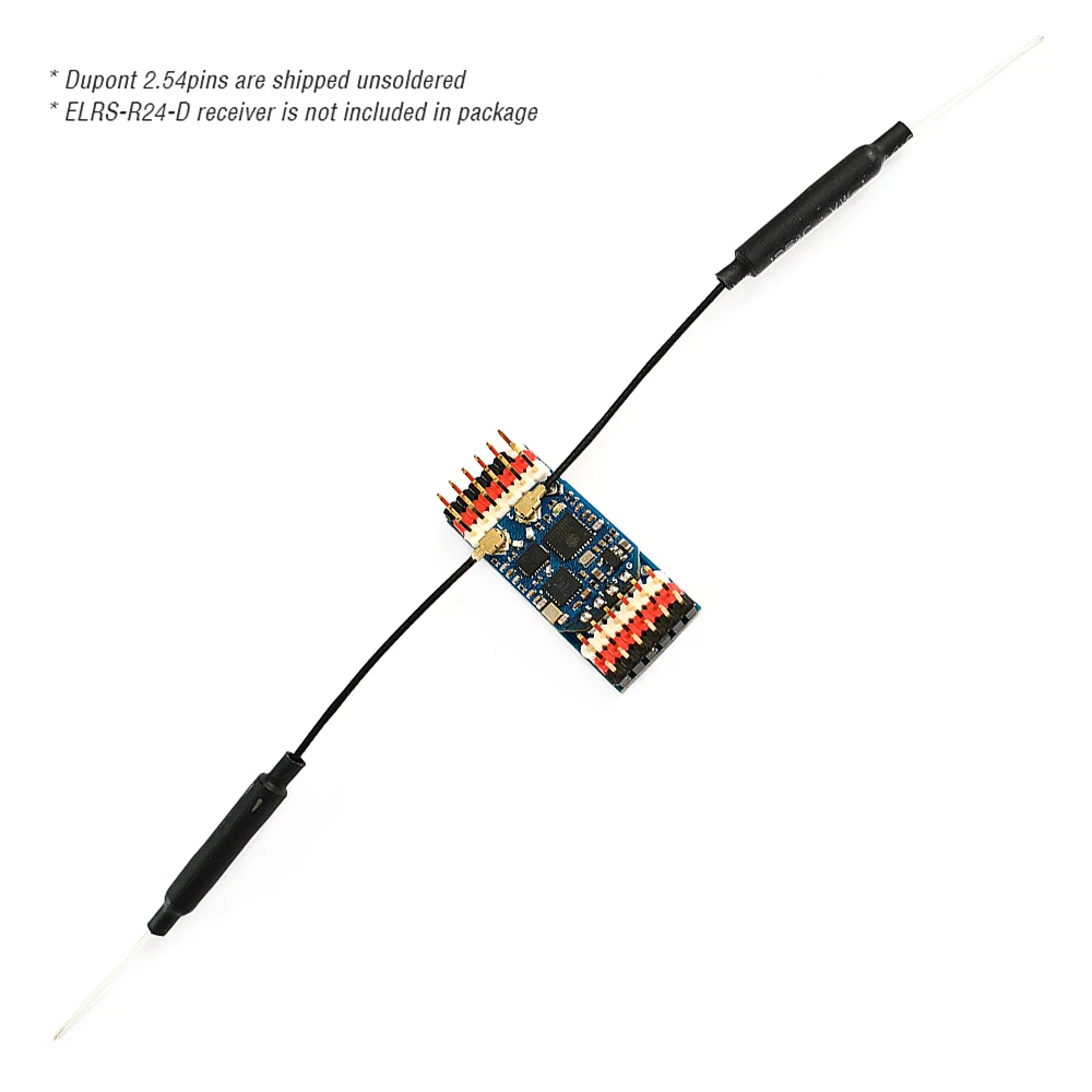 MATEKSYS CRSF-PWM-V10 konwerter CRSF-PWM z wariometrem 10CH PWM dla protokołu TBS CRSF 433MHz 915MHz 2.4GHz odbiornik