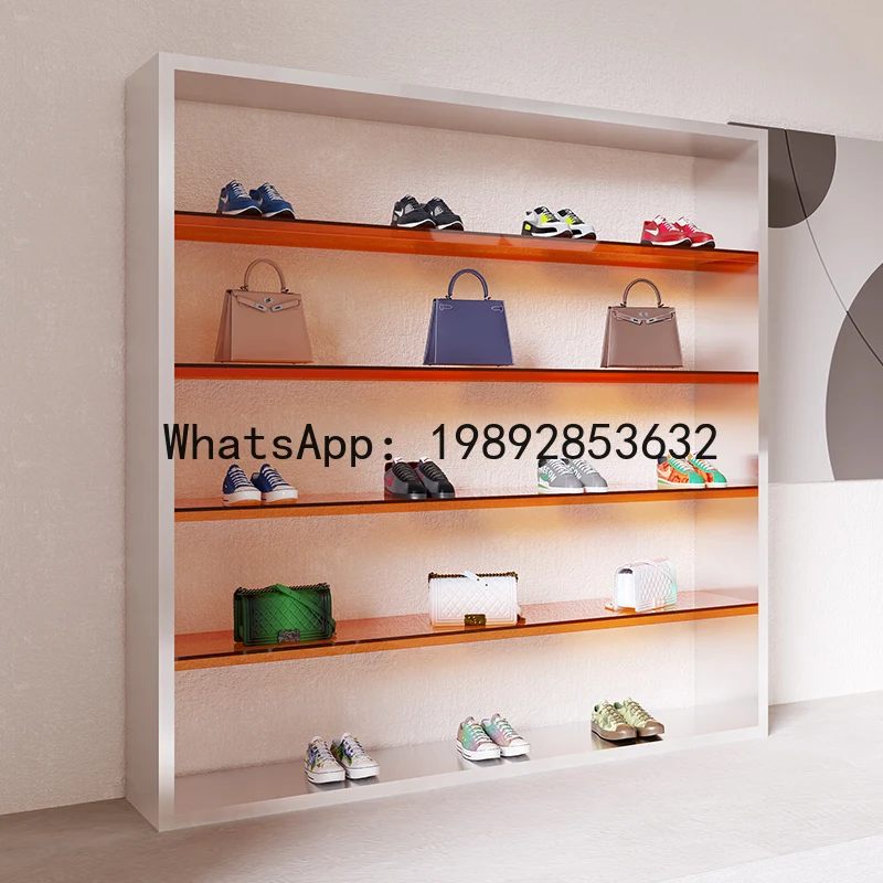 Display Rack Clothing Store Multi-Functional Storage Shoe Display Cabinet Boutique Store